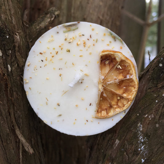 Healing Mini Spell Candle | Rosemary, Chamomile + Lemongrass | Positivity + Rejuvenation | Handmade with Soy Wax