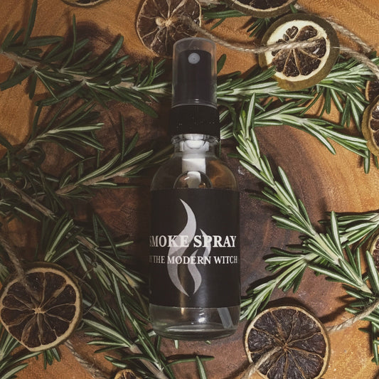 Smoke Spray (2oz) | Cedar Leaf, Rosemary & Lemongrass | Smoke Cleansing Alternative | Non-toxic + Pet-friendly