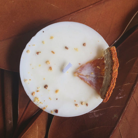 Prosperity Mini Spell Candle | Bergamot, Orange + Patchouli | Abundance, Creativity + Success | Handmade with Soy Wax