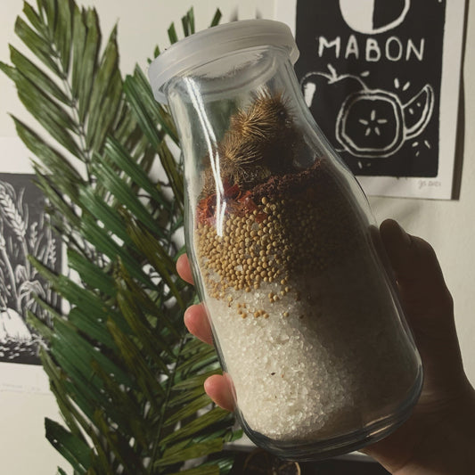 Witch's Hexing Salt | Hexing, Jinxing + Baneful Magick | Handmade Small Batch