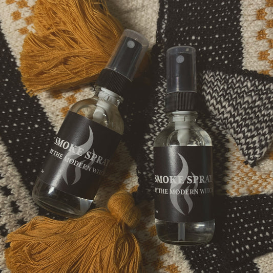 Smoke Spray (2oz) | Cedar Leaf, Rosemary & Lemongrass | Smoke Cleansing Alternative | Non-toxic + Pet-friendly