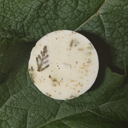 Cleanse Mini Spell Candle | Cedar Leaf, Rosemary + Chamomile | Ultra-Purifying + Spiritual Opening | Made with Soy Wax