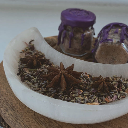 Witch’s Divination Salt | Manifestation, Enhanced Psychic Awareness + Prophetic Dreaming | Handmade Small Batch