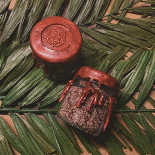 Witch's Hexing Salt | Hexing, Jinxing + Baneful Magick | Handmade Small Batch