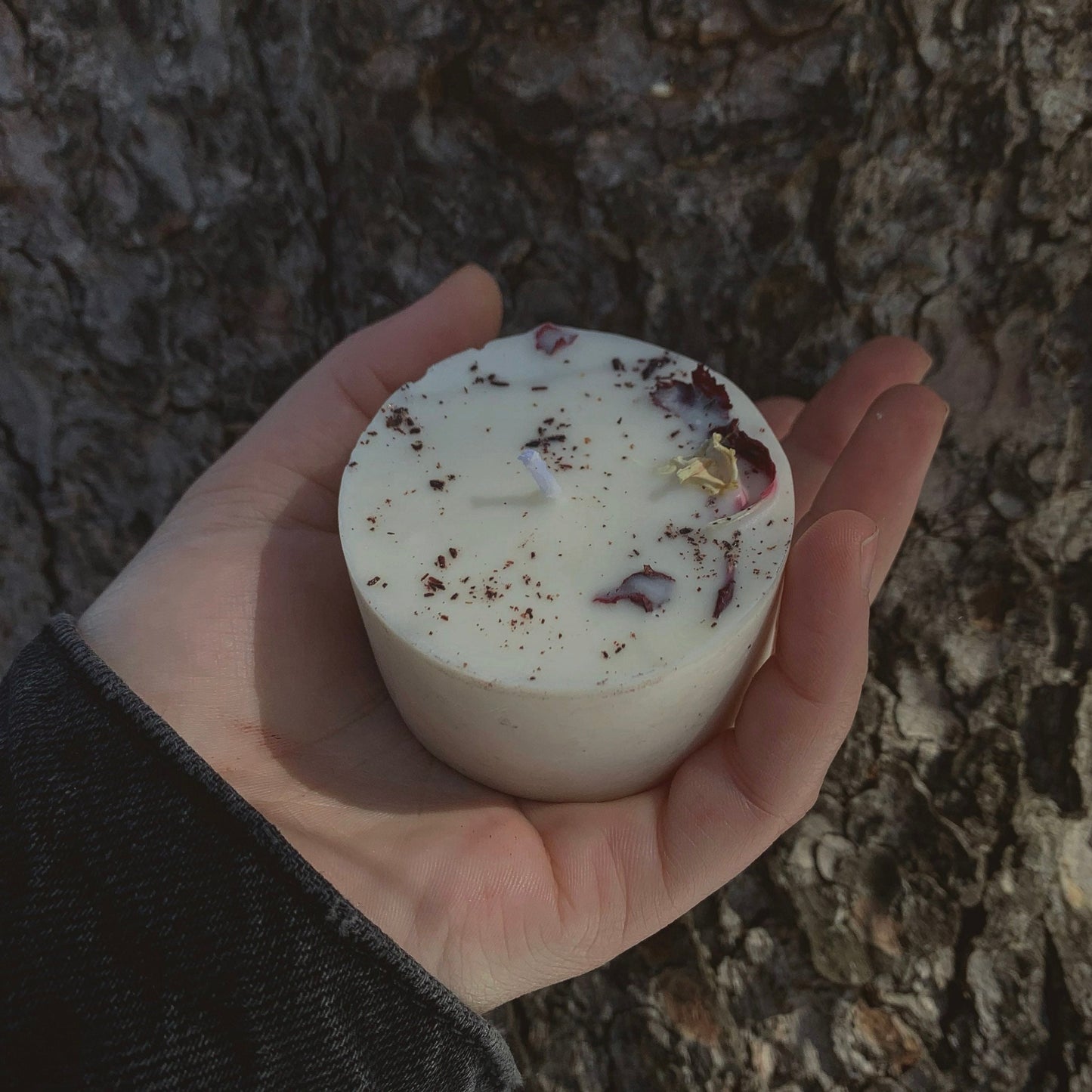 Passion Mini Glamour Spell Candle | Hibiscus, Clove + Pomegranate | Beauty, Independence + Self-Confidence | Handmade With Soy Wax